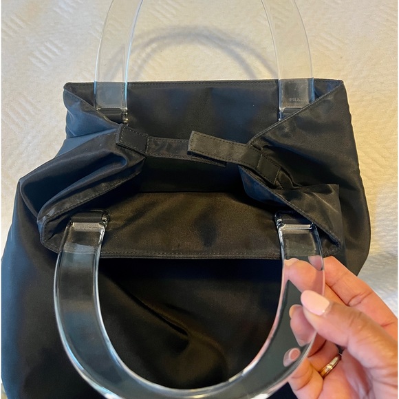 Authentic Prada reversible|Canvas|Nylon tote bag. - Picture 2 of 12